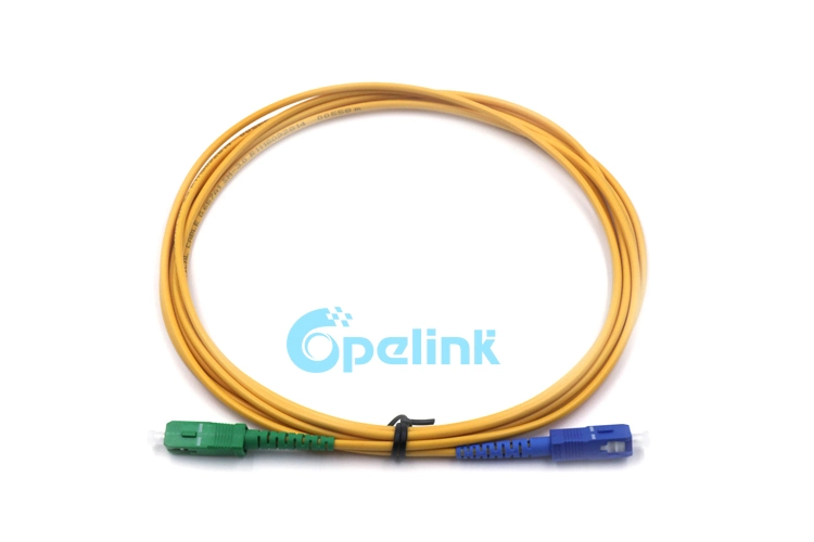 Sc/Upc-Sc/APC Sm Simplex G657A1 Fiber Optic Patchcord 3m