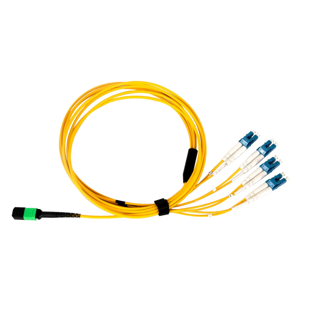 High Quality Singlemode Sm 8 Core MPO Fiber Optic Patchcord