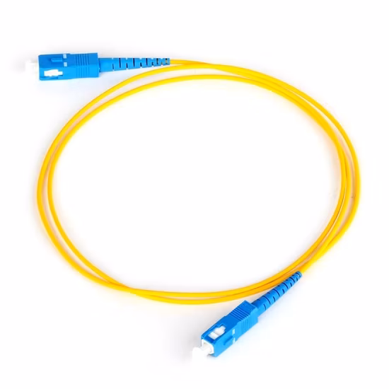 Cable óptico a dos caras del SM FC Sc St LC Mu MTRJ MPO E2000 Cable de conexión de fibra óptica para PC