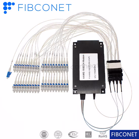 Módulo AWG de Fibra Óptica 100g